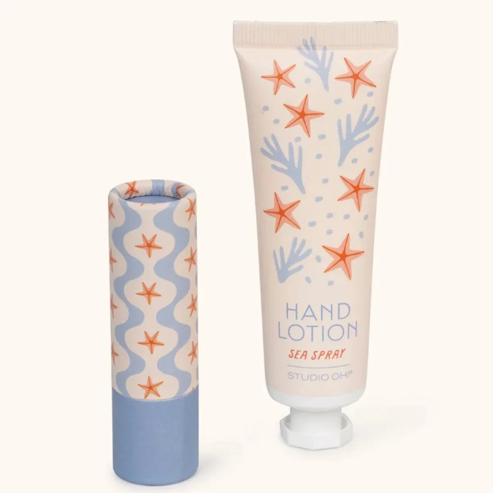 Studio Oh Sea Life Lip Balm & Hand Lotion Set